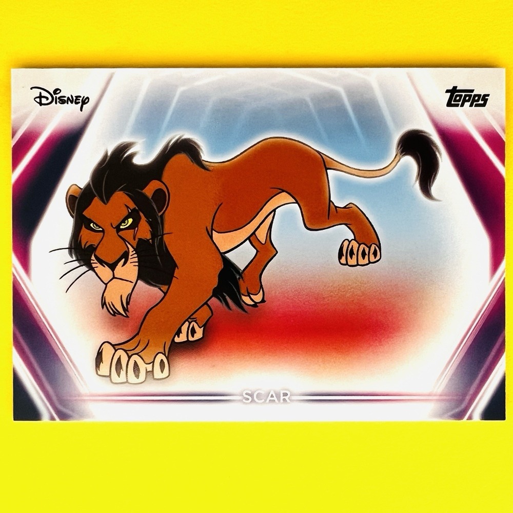 2026 Topps Disney Neon Scar #43 The‎ Lion King Base